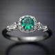 Rings Exquisite White Drill Fashion RingsAzizaK