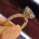 Rings Exquisite White Drill Fashion RingsAzizaK