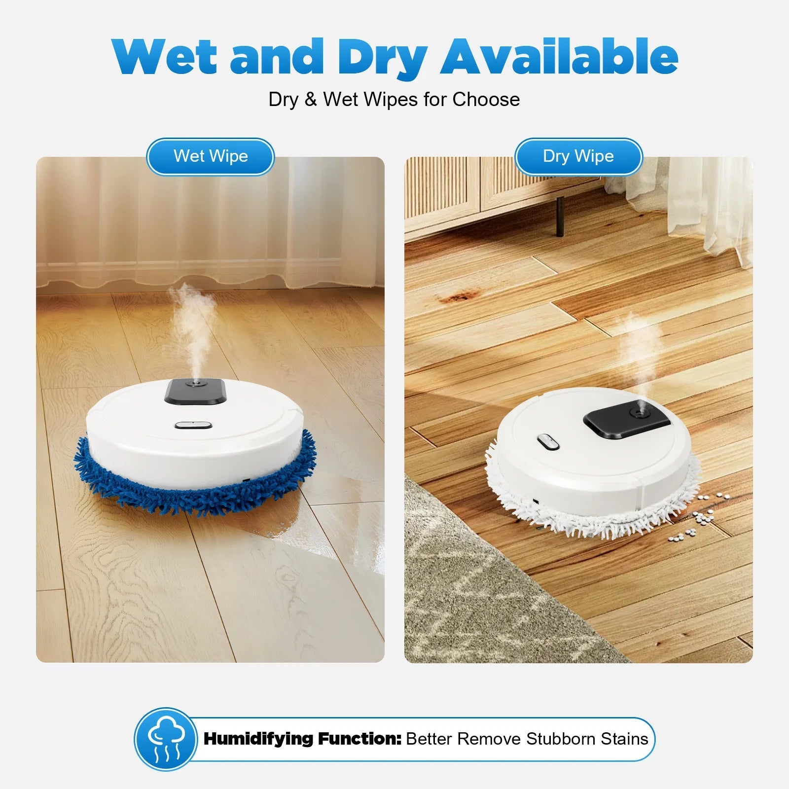 Robot Cleaner Floor Mopping Sweeping Machine 3 In 1 Smart Dust Auto Sweeper USBAzizaK