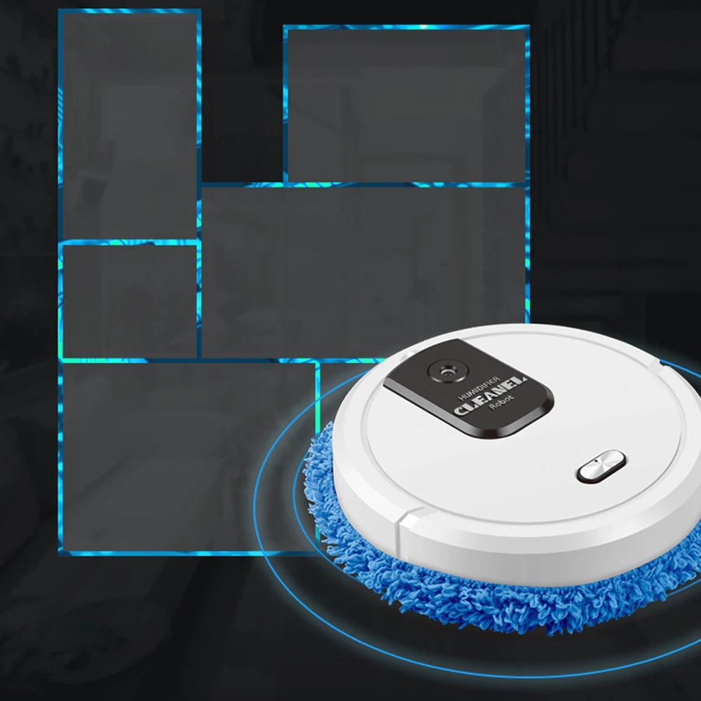 Robot Cleaner Floor Mopping Sweeping Machine 3 In 1 Smart Dust Auto Sweeper USBAzizaK