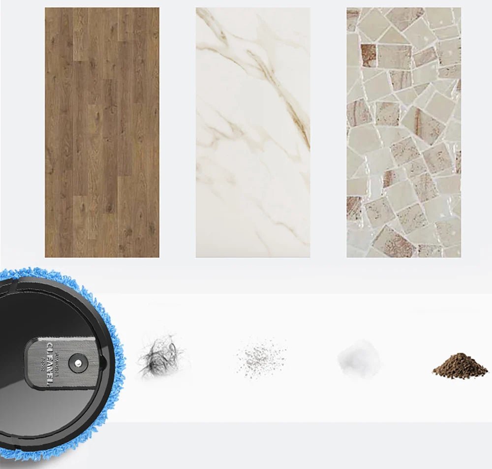 Robot Cleaner Floor Mopping Sweeping Machine 3 In 1 Smart Dust Auto Sweeper USBAzizaK