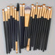 Set of 13 soft and fluffy makeup brushes.AzizaK