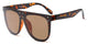 SHAUNA Retro Oversized Aviator Sunglasses with RivetsAzizaK