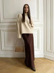 Simple and elegant satin skirtAzizaK