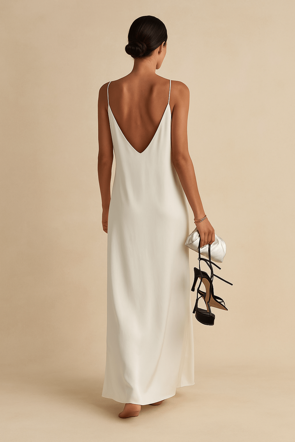 Sleeveless slim summer dressAzizaK