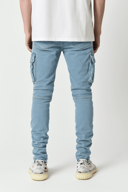 Slim Fit Cargo Jeans – Urban Street StyleAzizaK