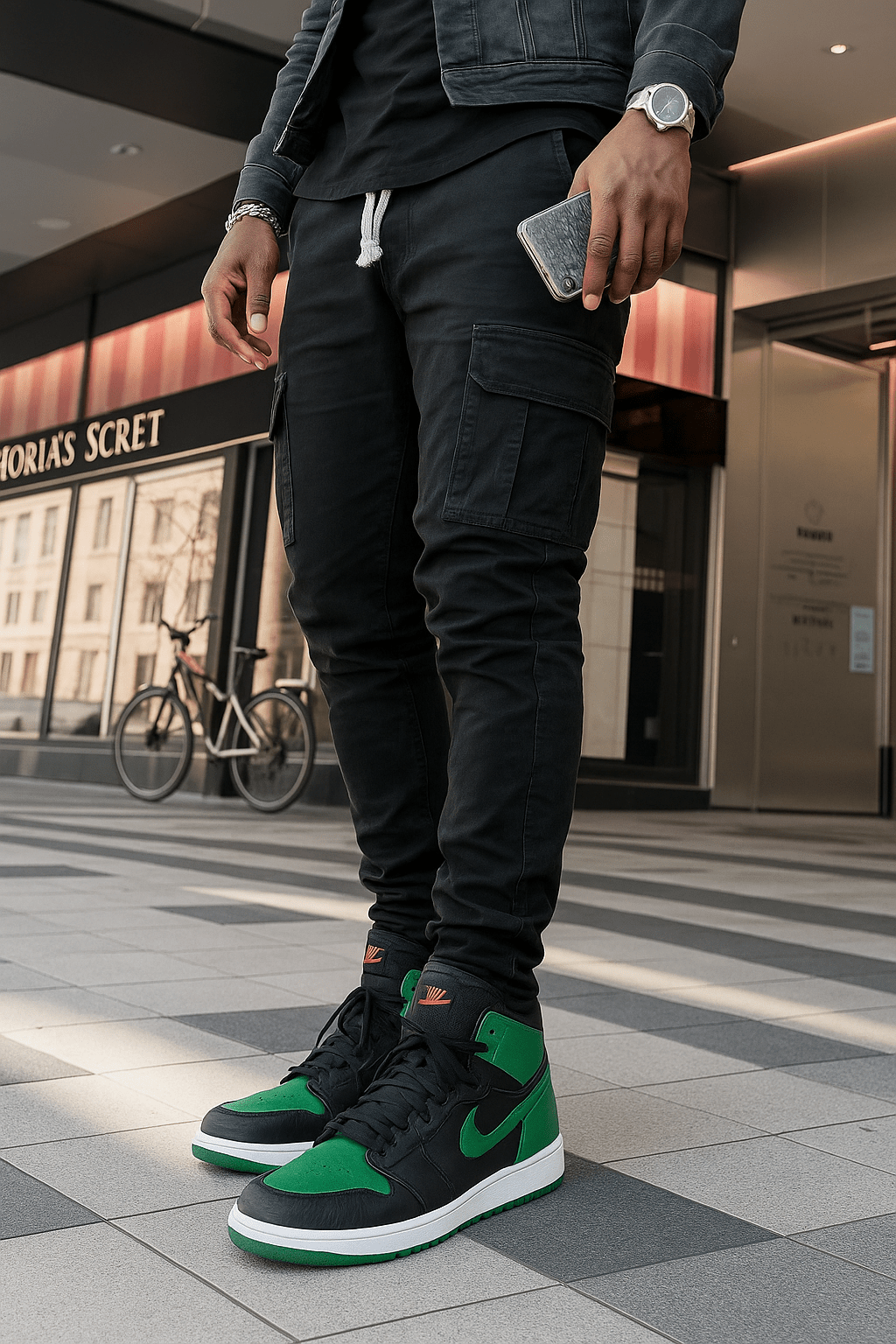 Slim Fit Cargo Jeans – Urban Street StyleAzizaK
