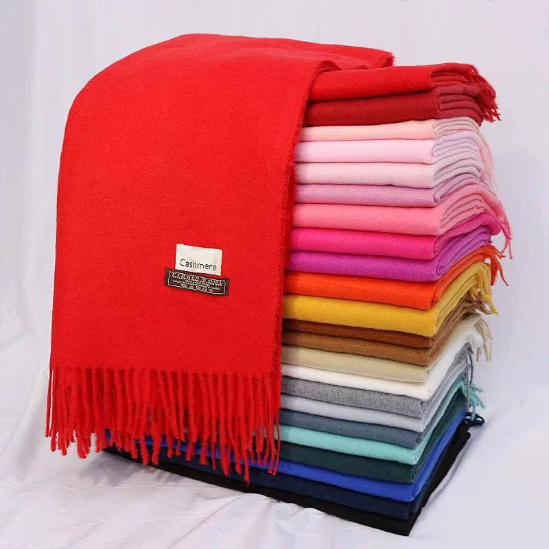 Soft and warm cashmere scarfAzizaK