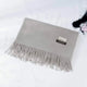Soft and warm cashmere scarfAzizaK
