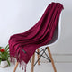 Solid Cashmere ScarfAzizaK