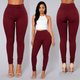 Solid color skinny jeansAzizaK