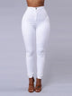 Solid color skinny jeansAzizaK