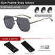 Square Aluminum Sunglasses UV400AzizaK