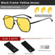 Square Aluminum Sunglasses UV400AzizaK