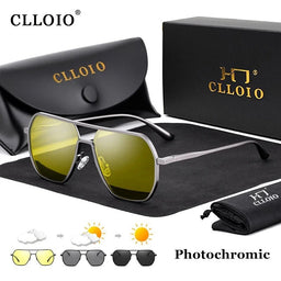 Square Aluminum Sunglasses UV400AzizaK