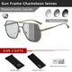 Square Aluminum Sunglasses UV400AzizaK