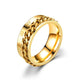 Stainless Steel Rotating Anxiety Rings with Roman NumeralsAzizaK