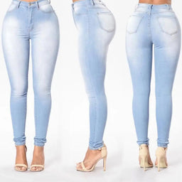 Stylish cotton denim jeansAzizaK