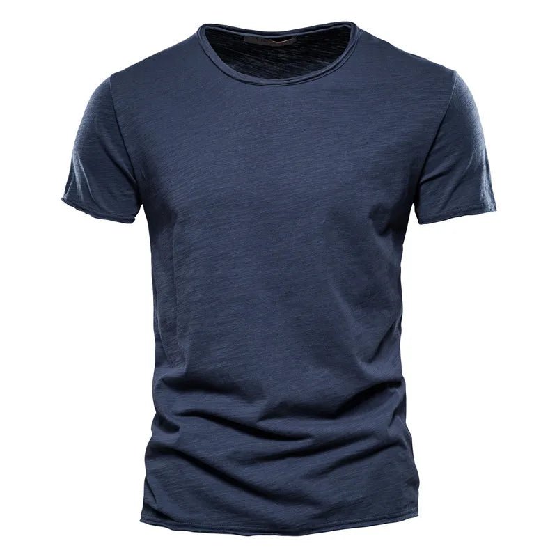 Summer Cotton Sports T-Shirt – Loose Fit ActivewearAzizaK