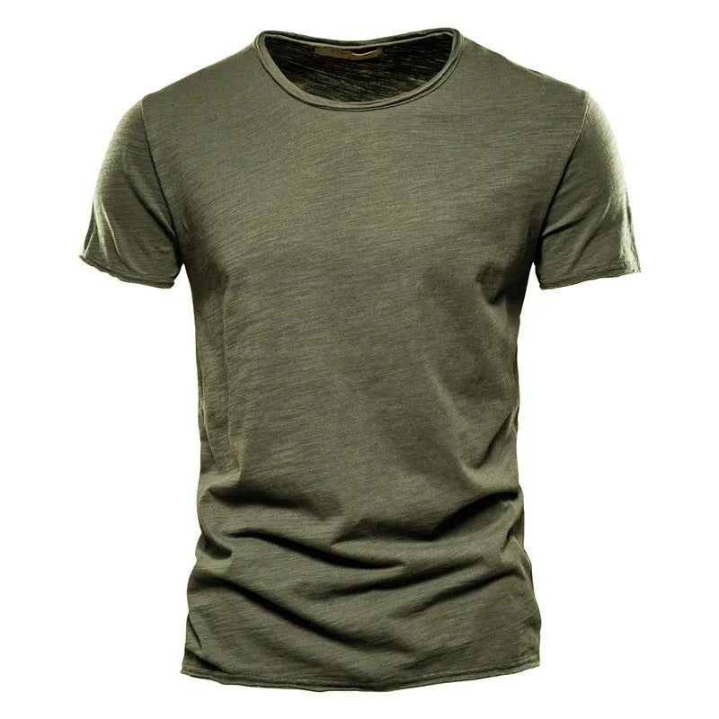 Summer Cotton Sports T-Shirt – Loose Fit ActivewearAzizaK