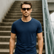 Summer Cotton Sports T-Shirt – Loose Fit ActivewearAzizaK