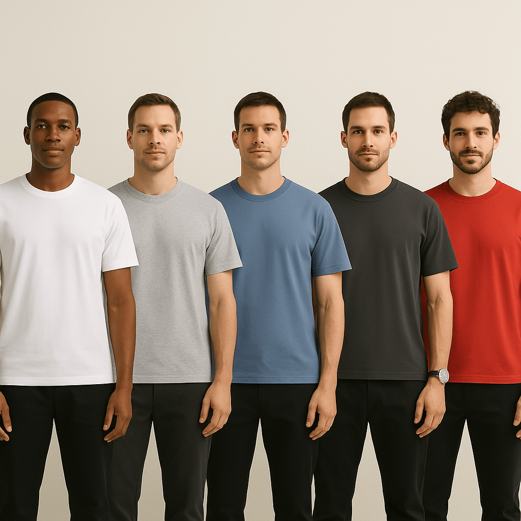 Summer Cotton T-Shirt β Solid Color O - Neck TeeAzizaK