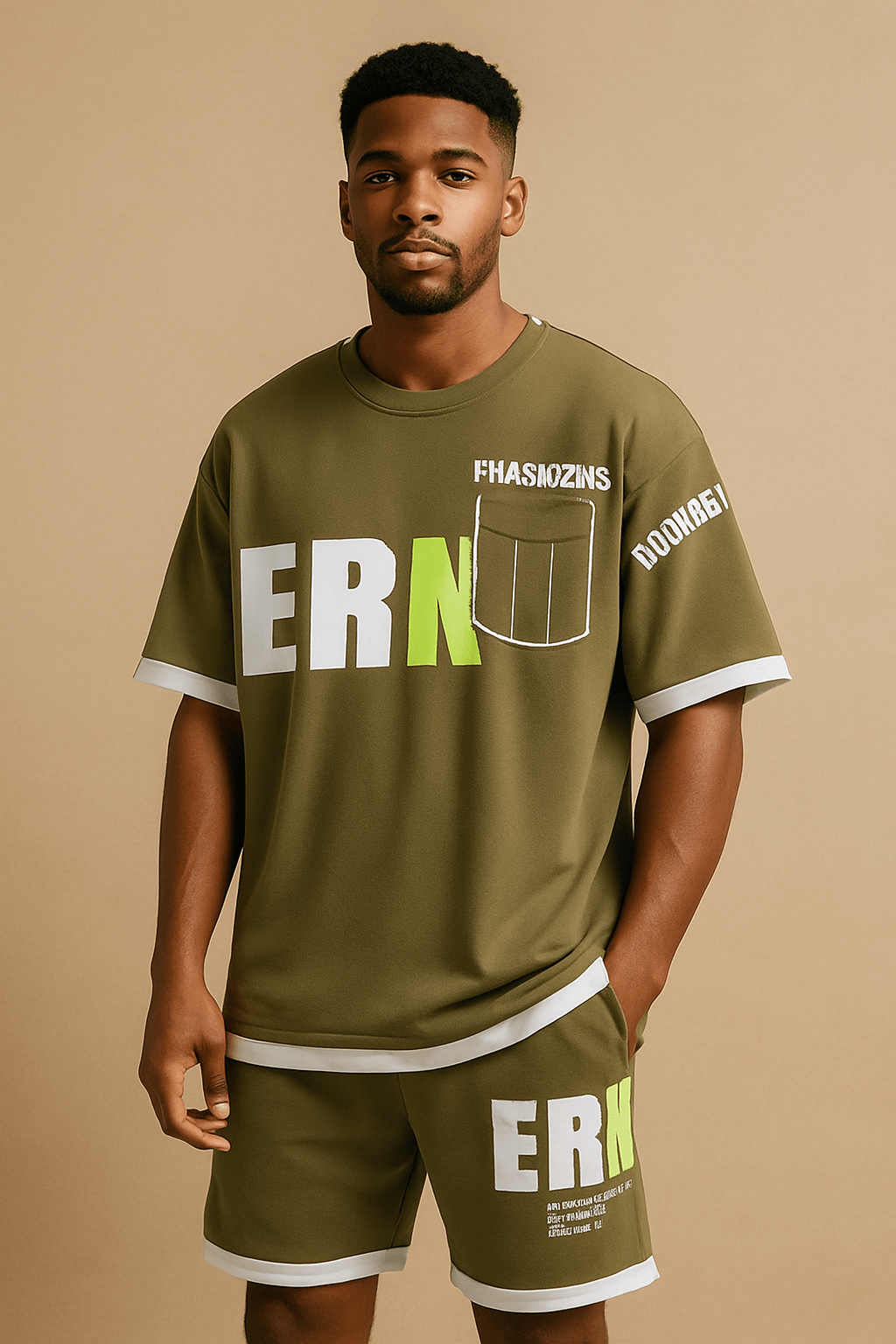 π₯ T-Shirt & Shorts Set β Casual and Stylish LookAzizaK