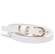 Thin leather belt, solid color, 1.5 cm wide, 10 sizes to choose fromAzizaK
