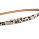 Thin leather belt, solid color, 1.5 cm wide, 10 sizes to choose fromAzizaK