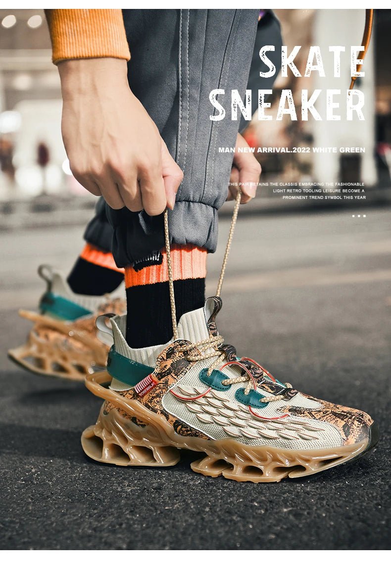 Trainer Race breathable fashion running loafers tennis shoesAzizaK
