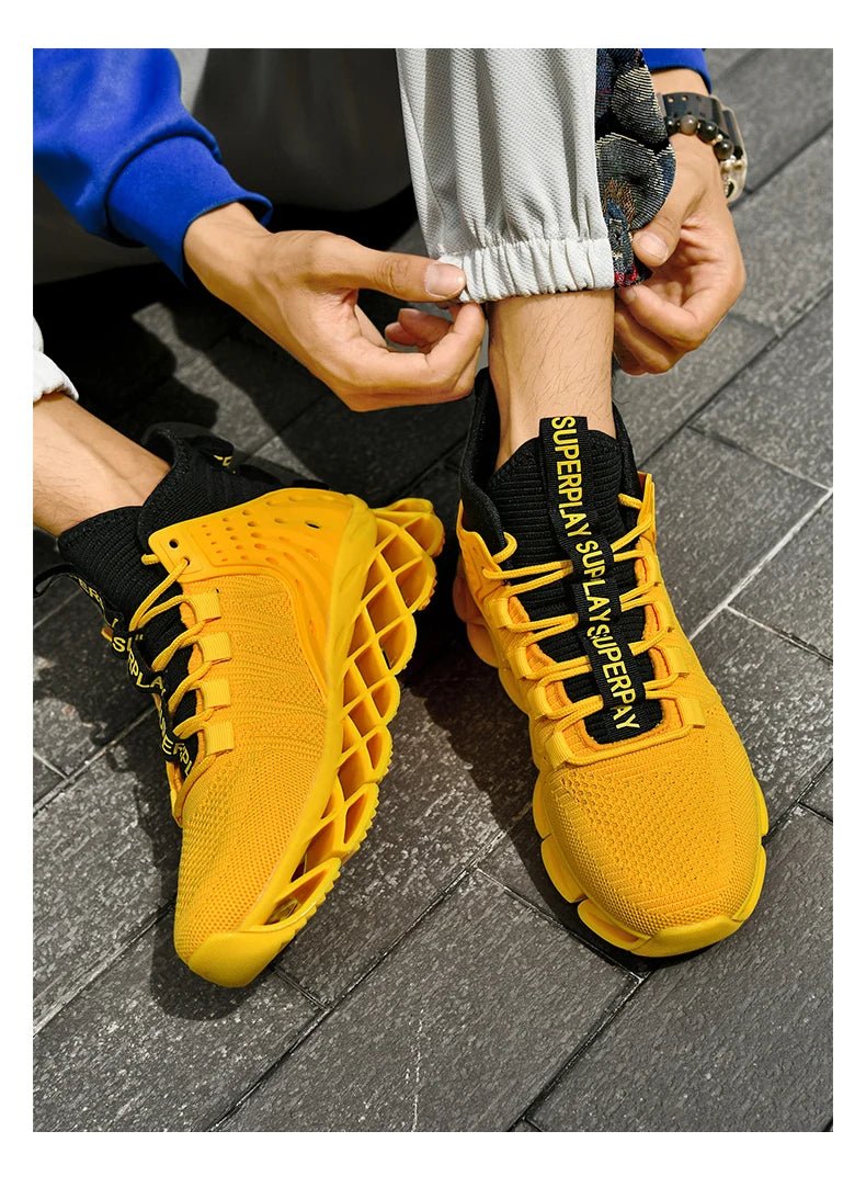 Trainer Race breathable fashion running loafers tennis shoesAzizaK