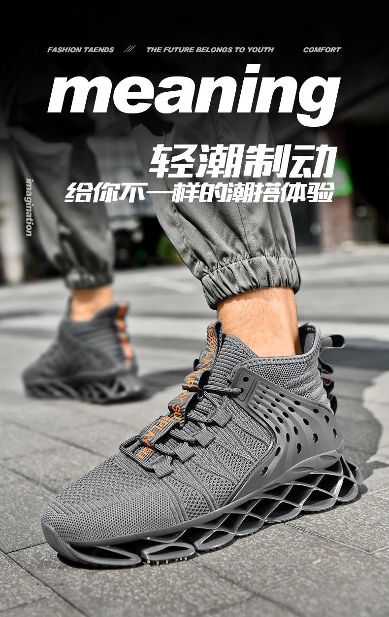 Trainer Race breathable fashion running loafers tennis shoesAzizaK