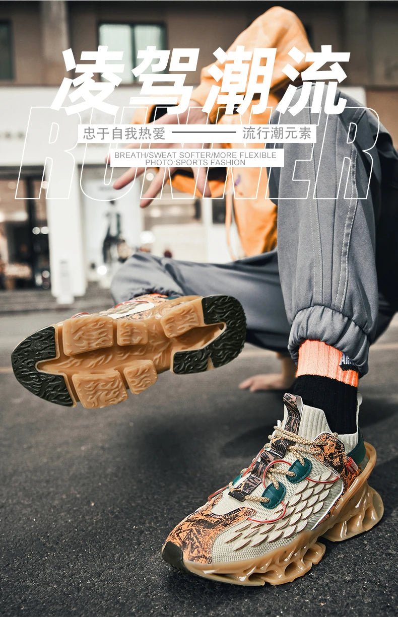 Trainer Race breathable fashion running loafers tennis shoesAzizaK