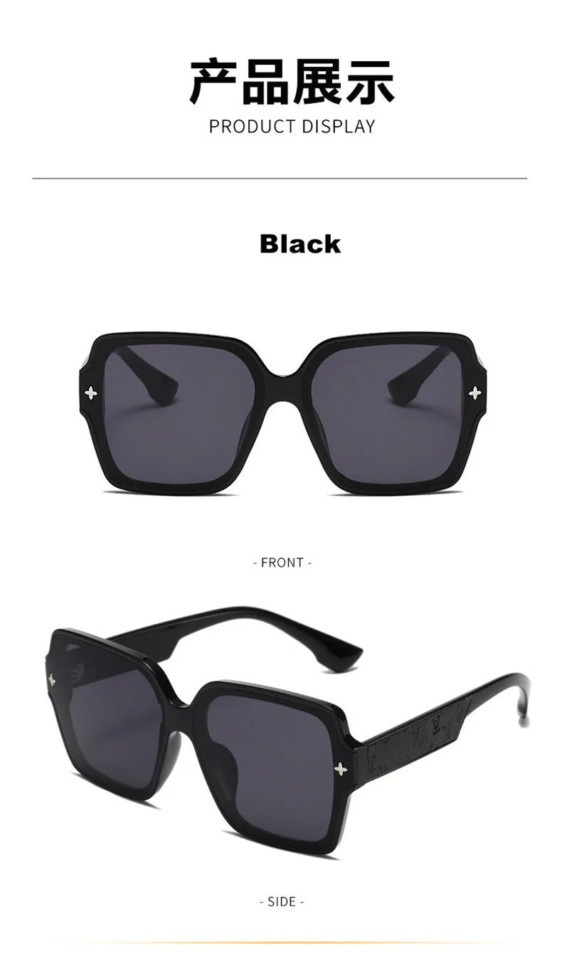 trendy square frame sunglassesAzizaK