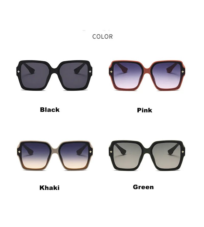 trendy square frame sunglassesAzizaK