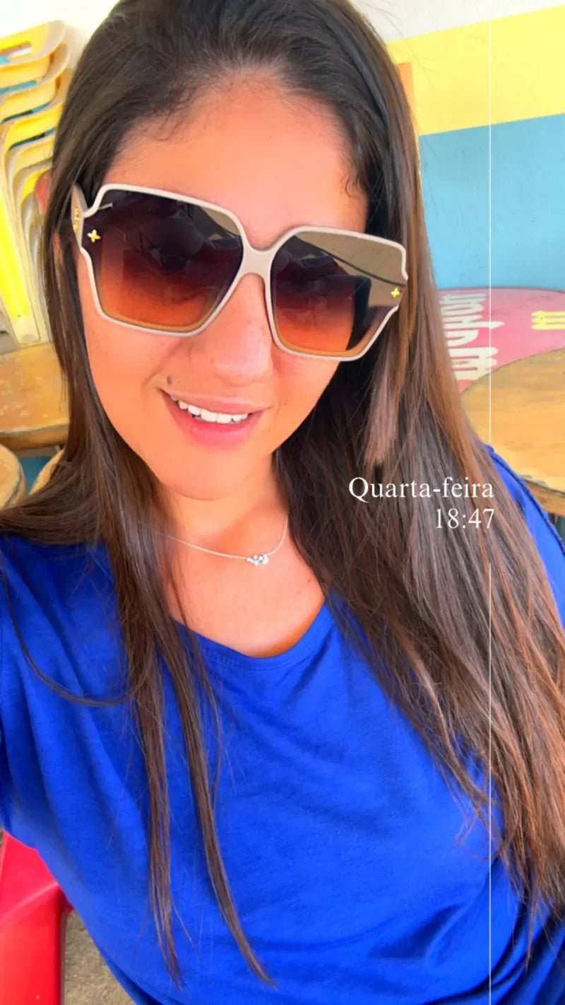 trendy square frame sunglassesAzizaK