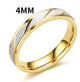 Unique Wave Pattern Couple Rings For (Men/Women)AzizaK