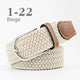 Unisex colorful canvas belt 107/120 cmAzizaK