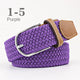 Unisex colorful canvas belt 107/120 cmAzizaK
