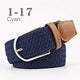 Unisex colorful canvas belt 107/120 cmAzizaK