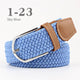 Unisex colorful canvas belt 107/120 cmAzizaK