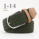 Unisex colorful canvas belt 107/120 cmAzizaK