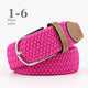 Unisex colorful canvas belt 107/120 cmAzizaK