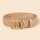 Versatile leather belt for womenAzizaK