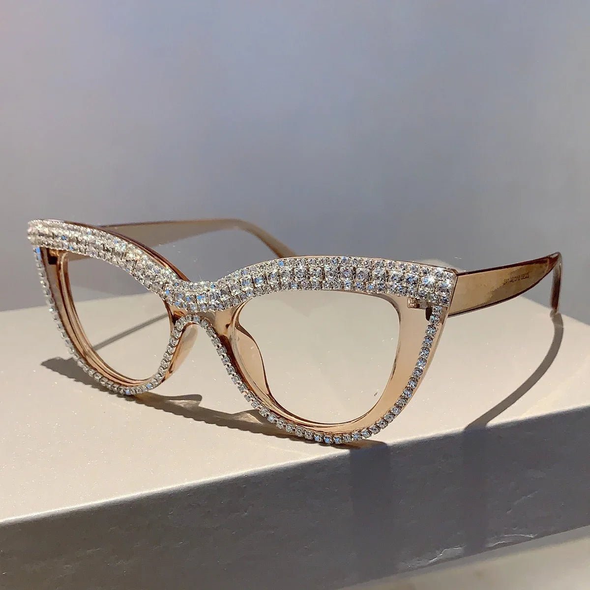 Vintage Cat Eye Sunglasses with RhinestonesAzizaK