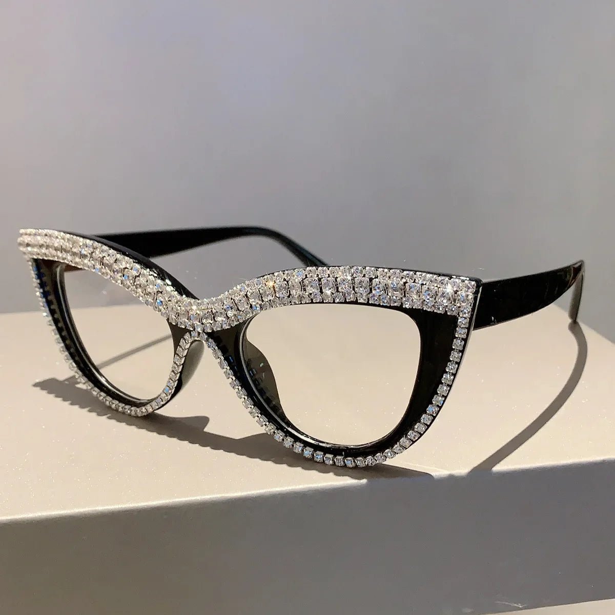 Vintage Cat Eye Sunglasses with RhinestonesAzizaK