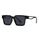 Vintage Fashion Gold Square Sunglasses Luxury Brand Classic DesignAzizaK