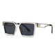 Vintage Fashion Gold Square Sunglasses Luxury Brand Classic DesignAzizaK