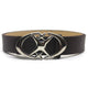 Vintage faux leather belt, punk styleAzizaK