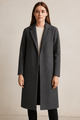 Vintage V - Neck Long Sleeve CoatsAzizaK